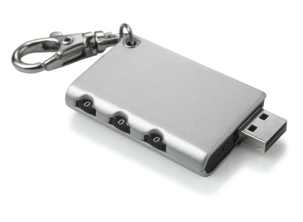 2GB USB-STICK MET CIJFERSLOT
